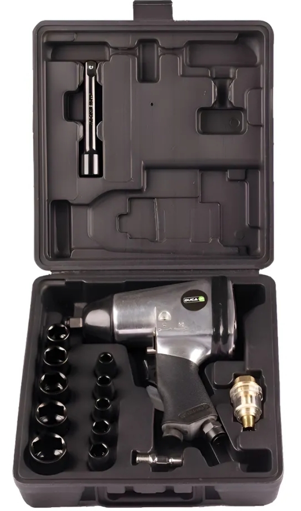 Kit llave de impacto y tubos 
